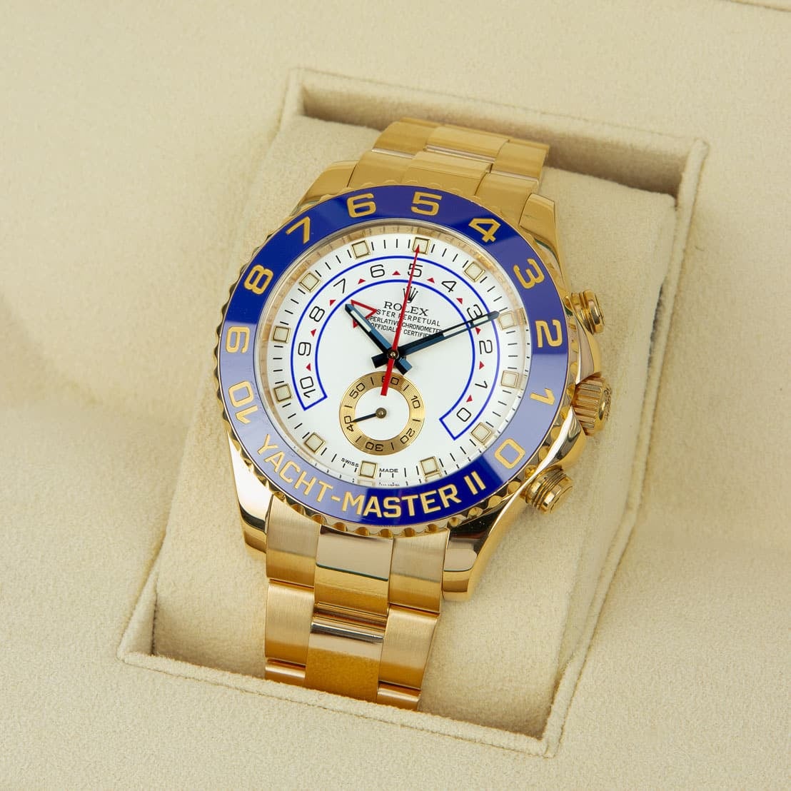 Rolex Oyster Perpetual Yacht-Master II 18kt Yellow Gold 116688