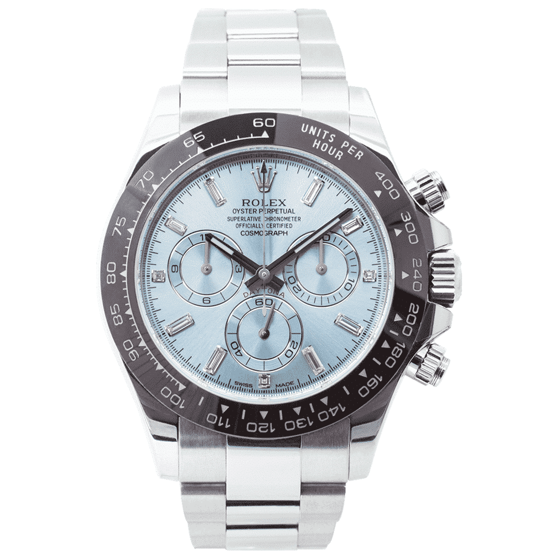 Rolex Daytona Platinum Ice Blue Dial 116506 – Wrist Aficionado