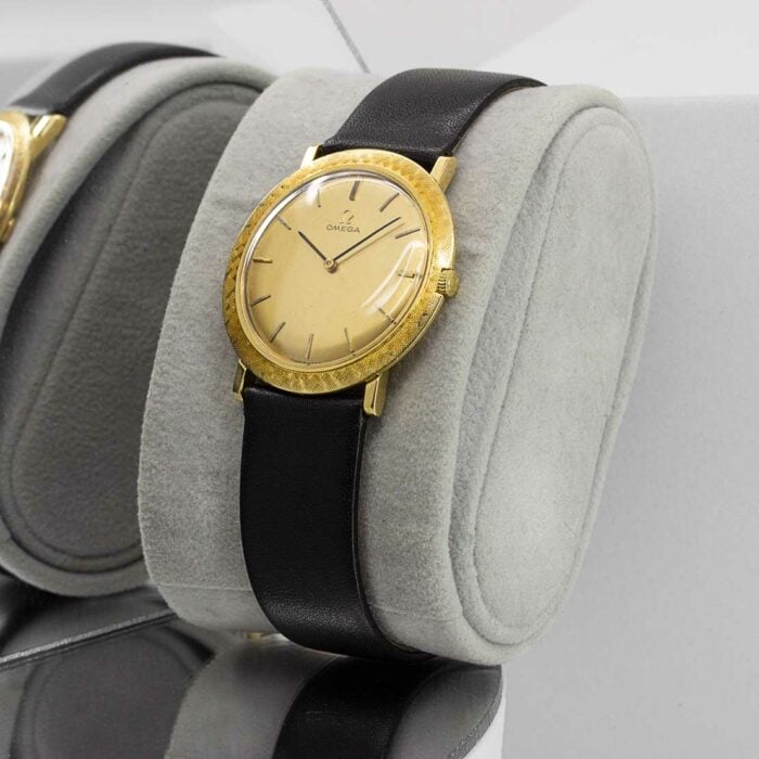 Omega Vintage Manual Wind 18kt Yellow Gold Luxe Watches