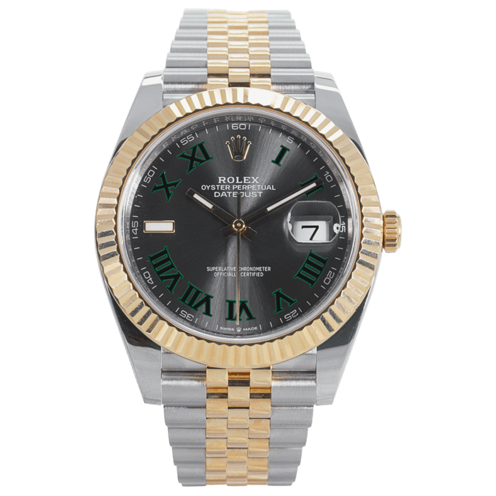 Rolex Oyster Perpetual Datejust 41 Wimbledon 126333 Luxe Watches