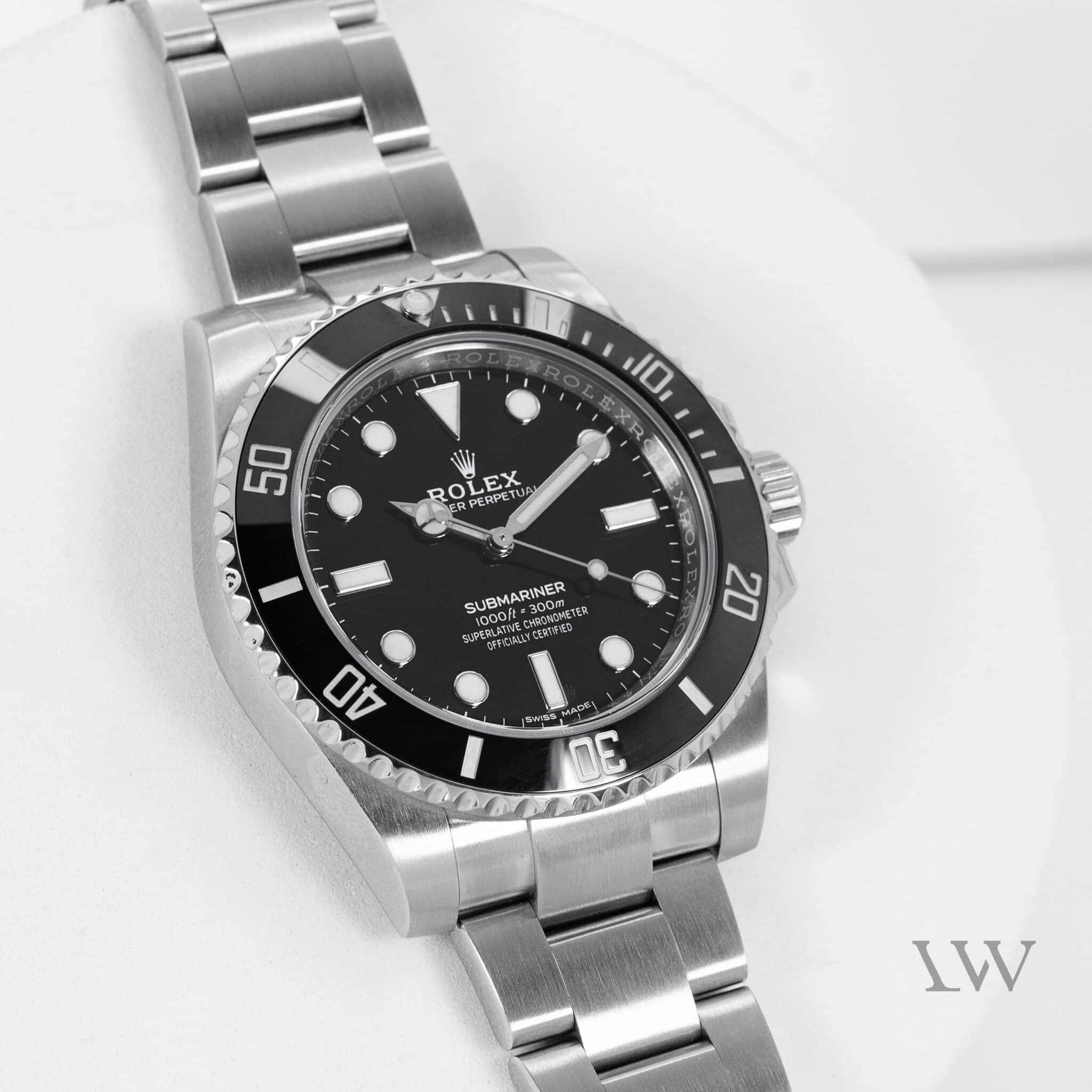 Rolex Oyster Perpetual Submariner NonDate Stainless Steel 124060