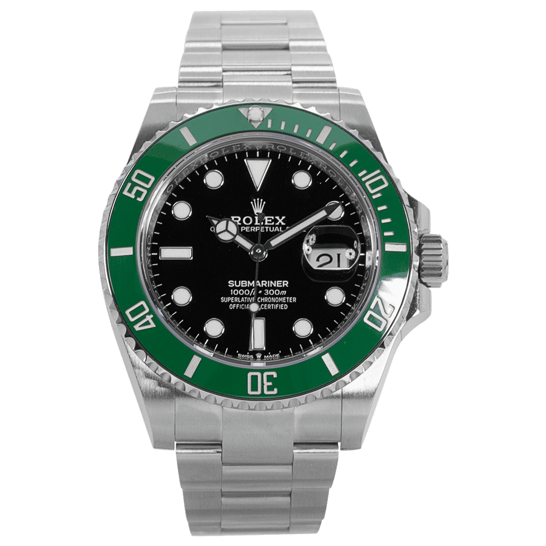 Rolex Oyster Perpetual Submariner “Starbucks” Stainless Steel 126610LV