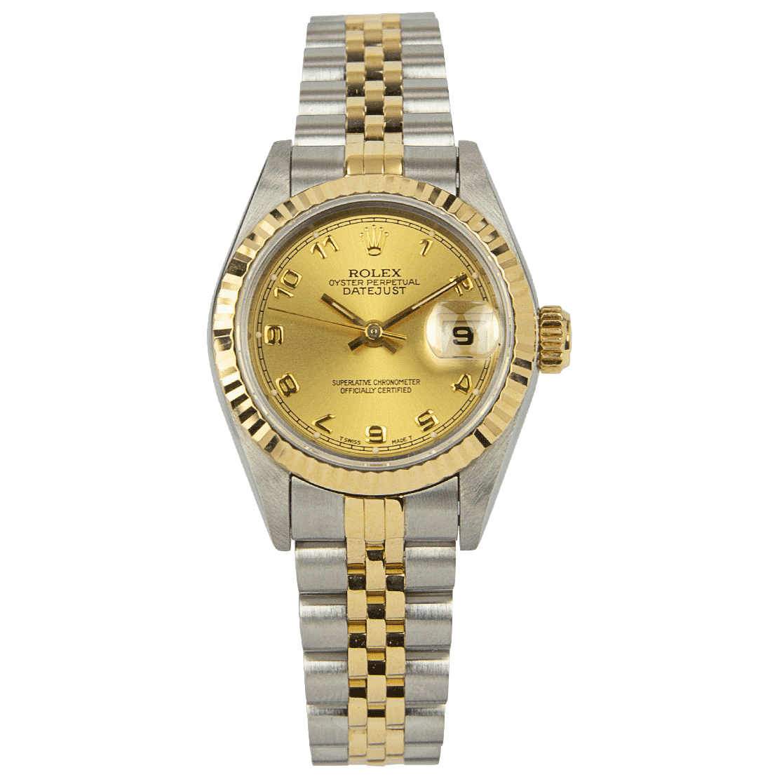 Rolex Oyster Perpetual Datejust 26mm Stainless Steel 18kt Yellow