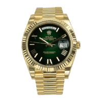 Rolex Oyster Perpetual Day-Date 40 18kt Yellow Gold &#039;Ombre Green&#039; 228238