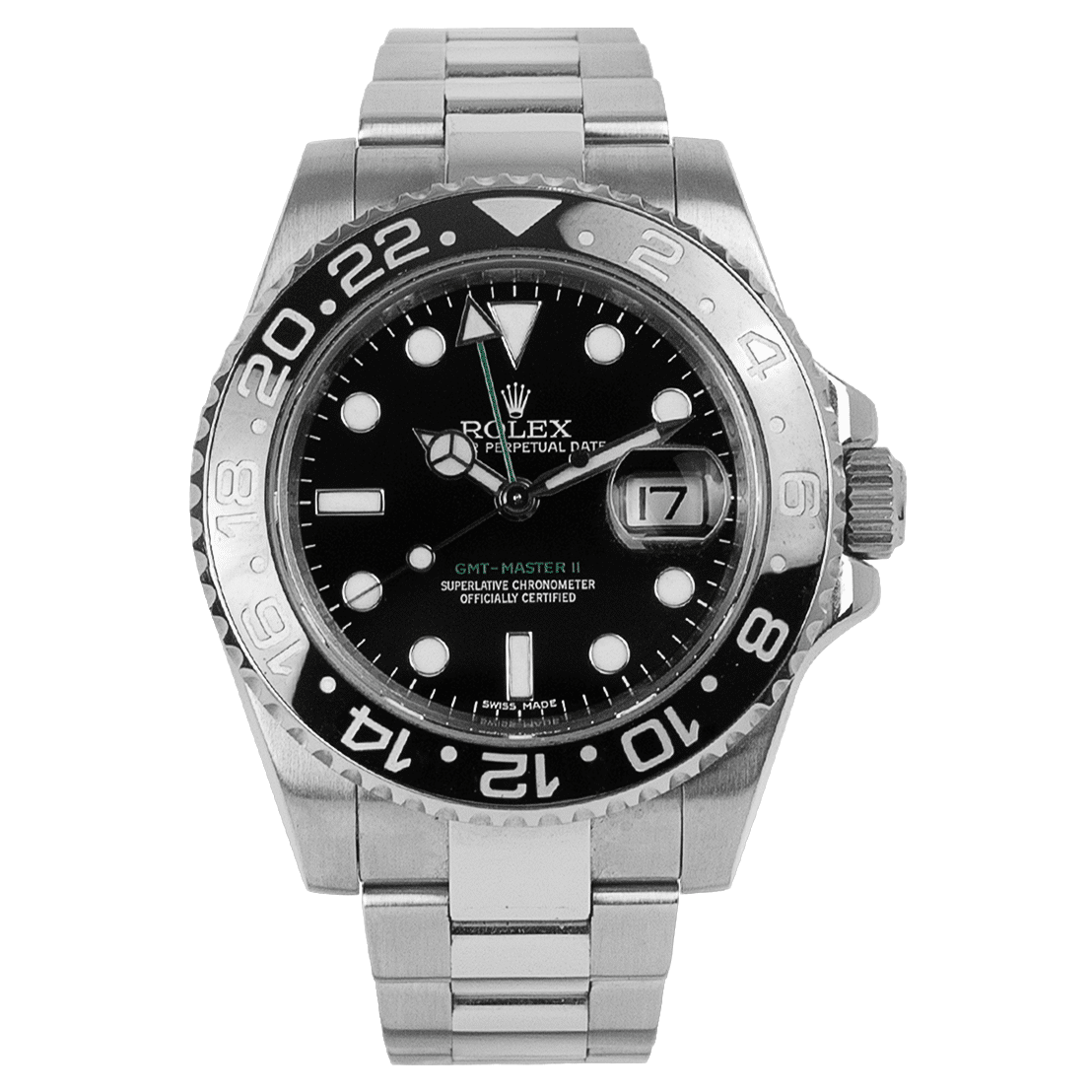 Rolex Oyster Perpetual GMT-Master II Stainless Steel 116710LN