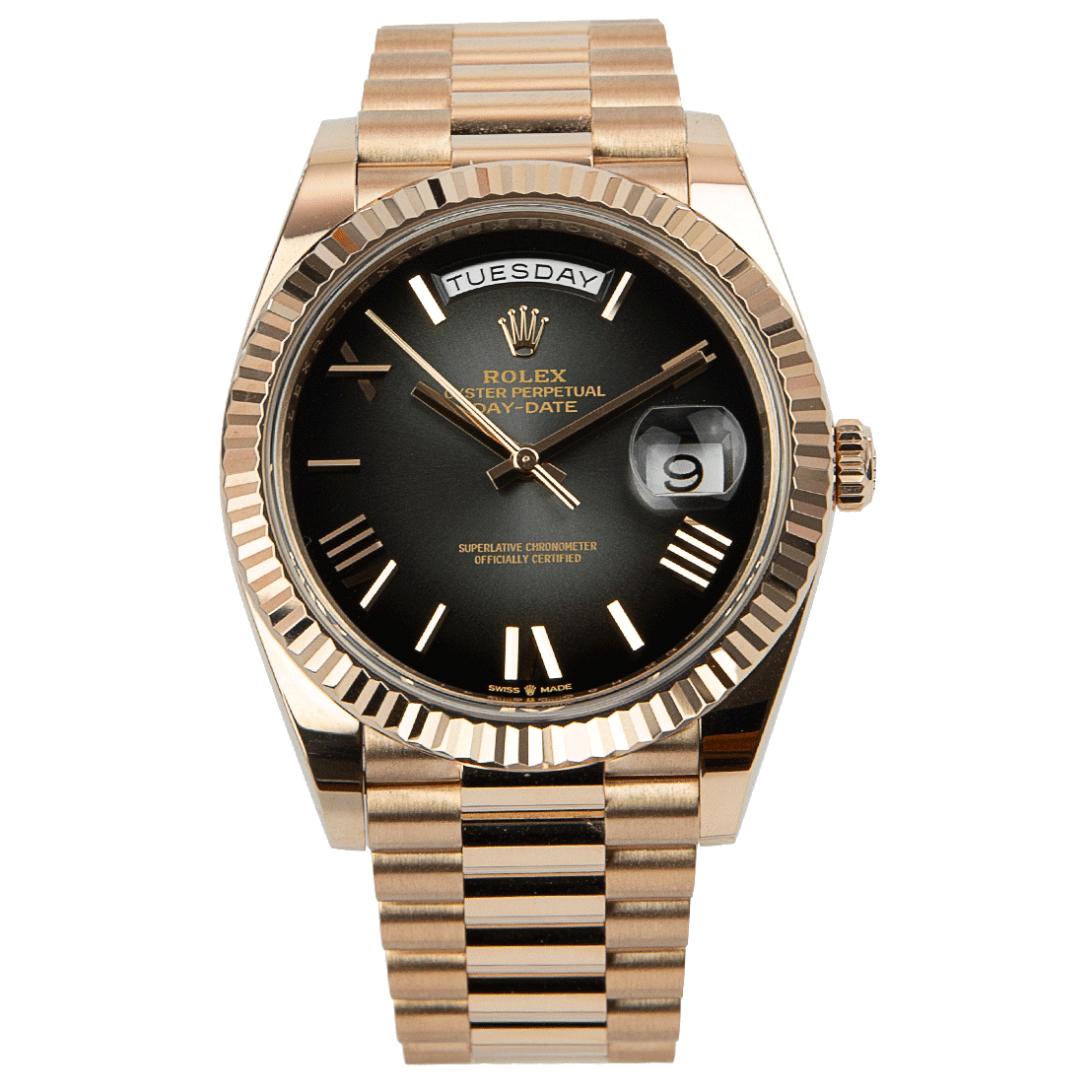 Rolex Oyster Perpetual Day-Date 40 'Oscars Dial' 18kt Rose Gold