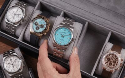 From Tiffany blue to chocolate brown: why colour matters so much in luxury watches