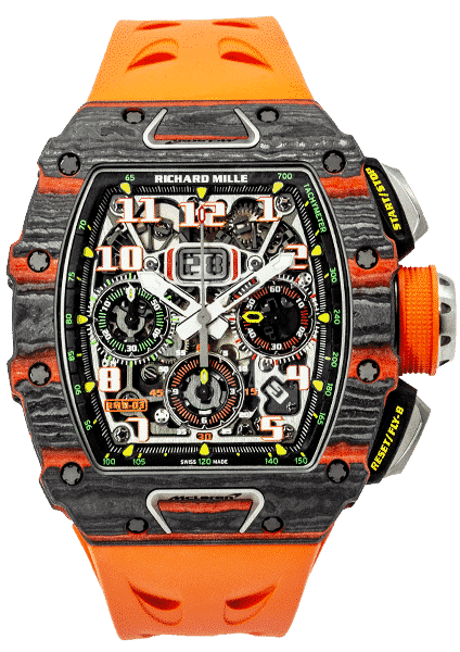 RM 11 03 Richard Mille McLaren Flyback Carbon | Luxe Watches
