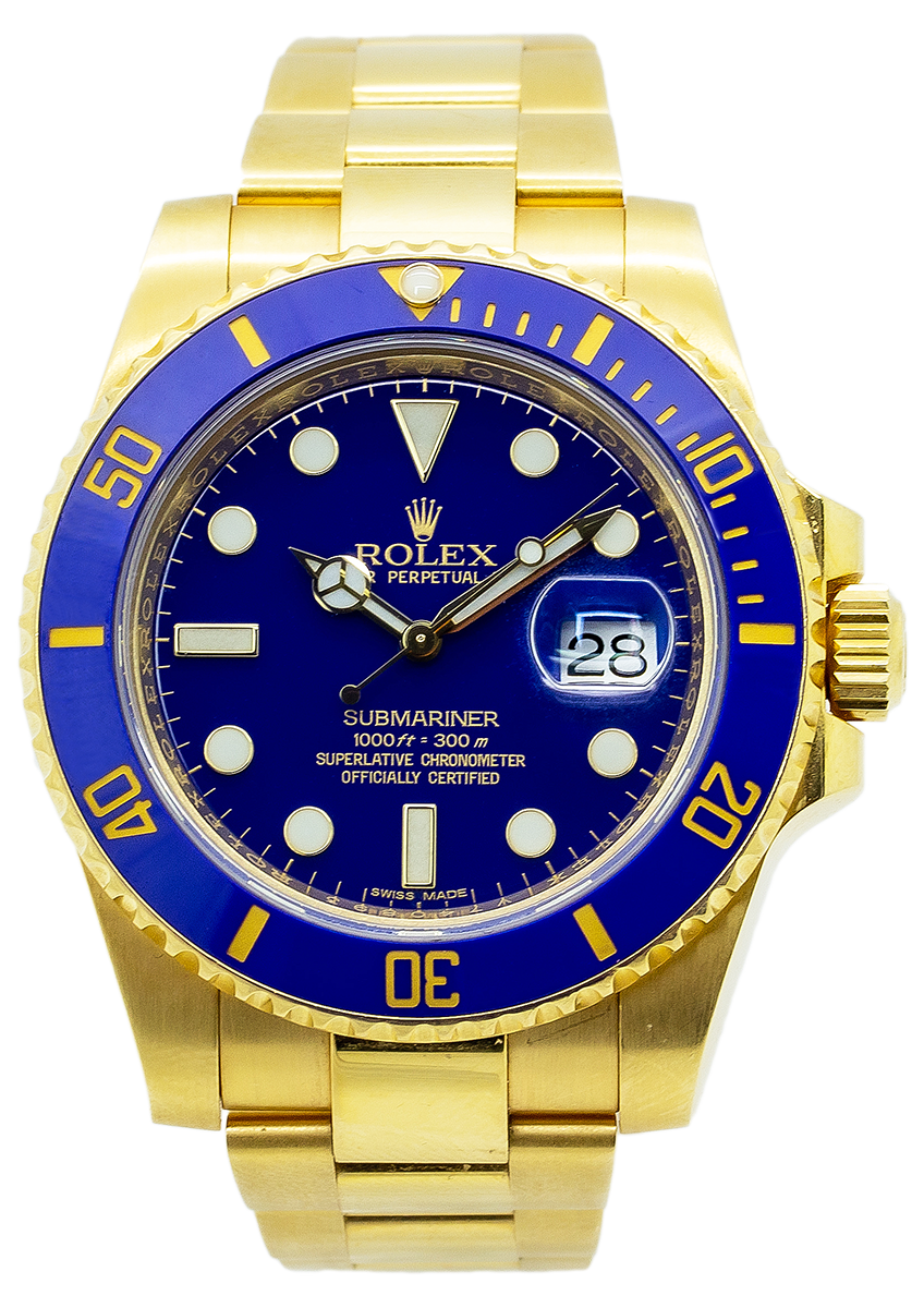 Rolex Oyster Perpetual Submariner Date 116618LB Luxe Watches